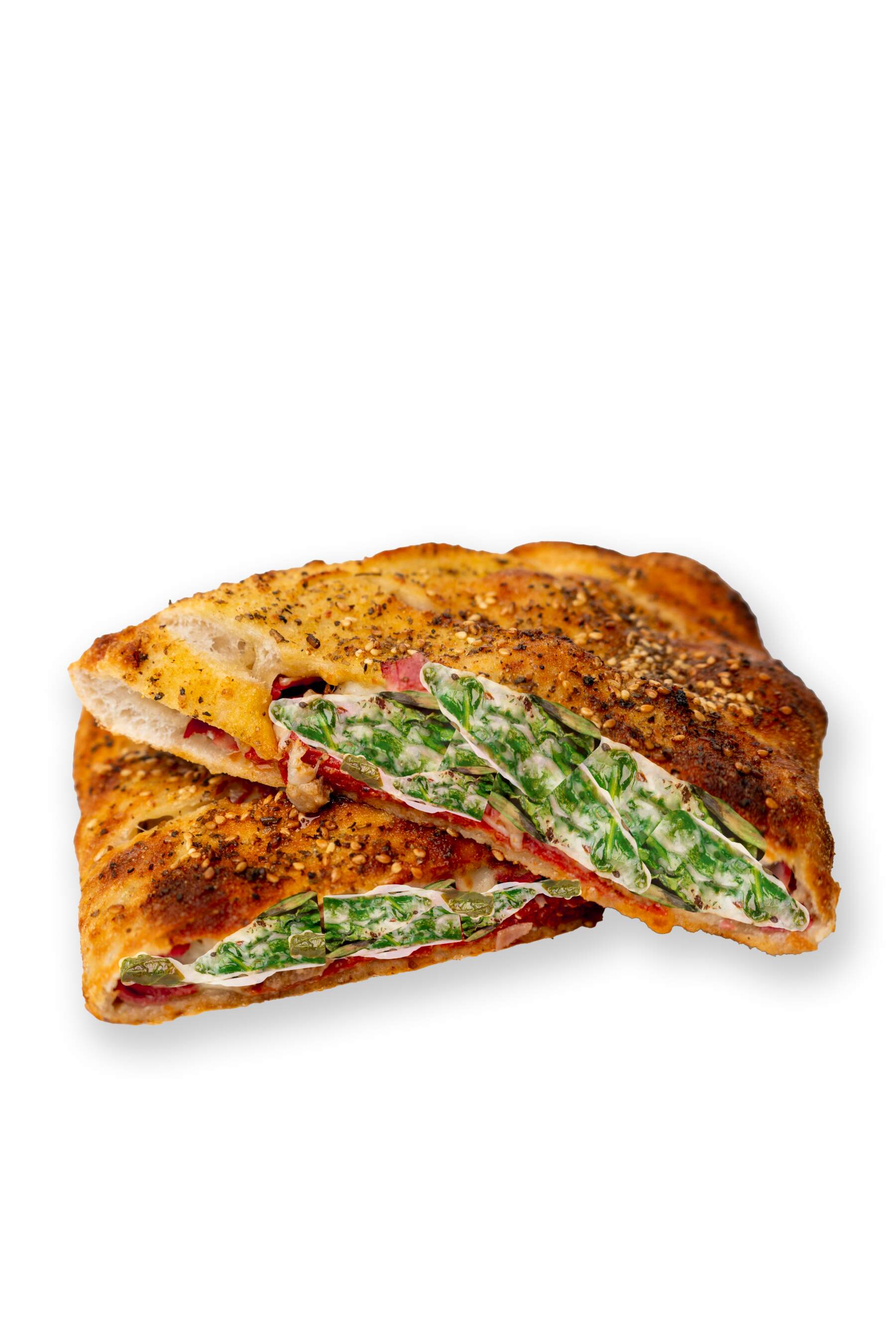 Spinach calzone